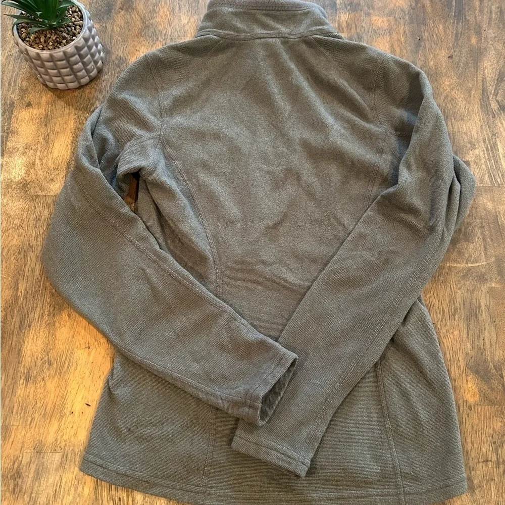 The North Face Olive Green Fleece Pullover Size Extra S